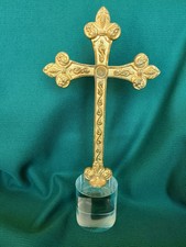 Belle croix bronze d'occasion  Lourdes
