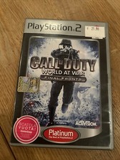 Call of Duty: World at War Final Fronts Platinum  PLAYSTATION 2 PS2 TESTATO!!! comprar usado  Enviando para Brazil
