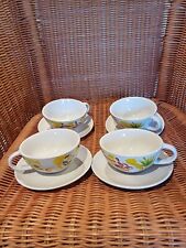 Cappuccino cup saucers for sale  WELLS