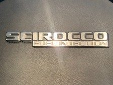 Scirocco heckklappe emblem gebraucht kaufen  Freiberg am Neckar