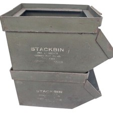 Vtg stackbin industrial for sale  Thompson