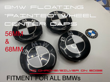 BMW "PINTADO" conjunto de tampa central de roda flutuante 68mm e 56mm SEM CROMO NA BORDA! P/B comprar usado BMW "PINTADO" conjunto de tampa central de roda flutuante 68mm e 56mm SEM CROMO NA BORDA! P/B comprar usado  Enviando para Brazil