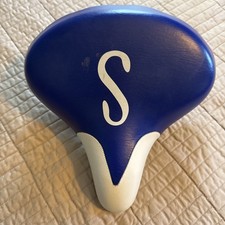 Assento de bicicleta Schwinn azul tipo "S" selim 1995 bicicleta Beach Cruiser comprar usado Assento de bicicleta Schwinn azul tipo "S" selim 1995 bicicleta Beach Cruiser comprar usado  Enviando para Brazil