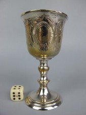 Silver plated goblet for sale  RUISLIP