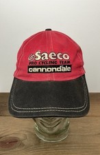 Boné vintage Cannondale Saeco chapéu pódio equipe de ciclismo profissional era Cipollini ENCONTRADO RARO comprar usado  Enviando para Brazil