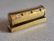 Vintage brass perpetual for sale  KING'S LYNN