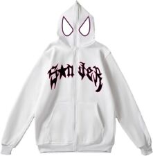 Weiße jacke zipper gebraucht kaufen  Körner