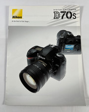 Folheto guia câmera digital SLR Nikon D70S comprar usado Folheto guia câmera digital SLR Nikon D70S comprar usado  Enviando para Brazil