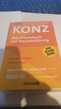 Konz arbeitsbuch steuererklär gebraucht kaufen  Ruppichteroth
