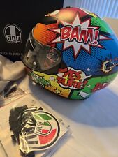 Capacete de motocicleta AGV K-3 SV rosto inteiro - Balão vermelho tamanho MS comprar usado  Enviando para Brazil