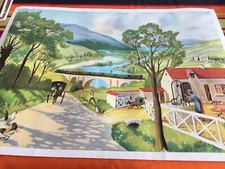 Ancienne affiche scolaire d'occasion  Saint-Hilaire-de-Riez