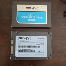 2 PNY SSD7SC120GCS1 CS1111 2.5" 120GB SATA III 6Gb/s estado sólido (2 unidades=240GB) comprar usado  Enviando para Brazil