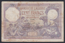 Billet algerie 100 d'occasion  Avignon
