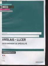 Cned anglais llcer d'occasion  Saint-Denis-de-Pile