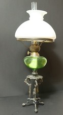 Alte petroleumlampe tischlampe gebraucht kaufen  Langweiler