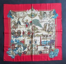 Foulard seta hermès usato  Spedire a Italy