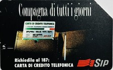 Carta telefonica sip usato  Roma