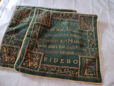 Pair vintage tapestry for sale  SWANSEA