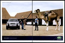 2005 Land Rover Freelander SUV camelo em estábulos de cavalo foto anúncio impresso vintage comprar usado 2005 Land Rover Freelander SUV camelo em estábulos de cavalo foto anúncio impresso vintage comprar usado  Enviando para Brazil