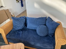 Korbsofa zum schlafen gebraucht kaufen  Flensburg