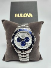 Usado, Relógio masculino BULOVA MARINE STAR cronógrafo aço inoxidável - 98B423 - AJA AGORA!! comprar usado  Enviando para Brazil