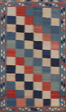Checkered wool kilim for sale  Charlotte