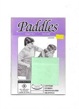 Vintage magazine paddles for sale Vintage magazine paddles for sale  SALE