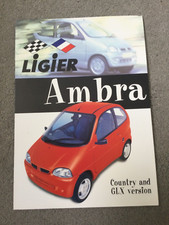 Ligier ambra county for sale  WEYMOUTH