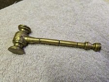 Brass auctioneers gavel for sale  WIGAN