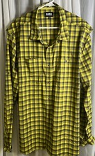 Camisa Masculina Bass Outdoor -Preto/Amarelo- Tamanho XXL- EXCELENTE ESTADO USADO!! Fecho de pressão leve comprar usado  Enviando para Brazil