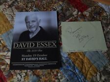 david essex signed for sale  CARDIFF