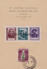 Biella mostra filatelica usato  Roma