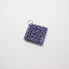 Cast Iron & Stainless Skillet Chainmail & Silicone Scrubber  comprar usado  Enviando para Brazil