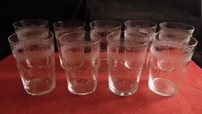 Service de 9 gobelets en cristal de Saint Louis modèle Papin 10 cm comprar usado  Enviando para Brazil