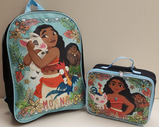 Novo! MOANA 15" MOCHILA GRANDE E KIT DE ALMOÇO ISOLADO FRETE GRÁTIS! ÚLTIMO! comprar usado  Enviando para Brazil