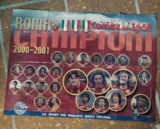 Poster roma campione usato  Italia