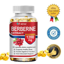 Berberine Plus 1200mg, Potência Máxima, Ingrediente Único, Alta Qualidade 1 MO FORNECIMENTO comprar usado  Enviando para Brazil