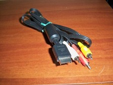 Genuíno OEM Original Sony PlayStation PS1/PS2 AV Cabo de Áudio e Vídeo Componente RCA comprar usado  Enviando para Brazil
