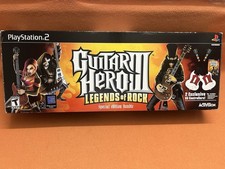 Controle PlayStation 2 PS2 Guitar Hero vermelho cereja RedOctane com fio PSLGH testado comprar usado  Enviando para Brazil