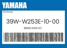 Kit de sapata de freio genuíno Yamaha - 39W-W253E-10-00 comprar usado  Enviando para Brazil