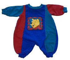 Vintage Disney Pooh Winnie The Pooh Colorblock 1 peça Romper Jumper Bebê 3-6 M comprar usado  Enviando para Brazil