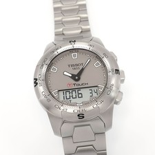 Usado, Tissot T-Touch II masculino 43mm mostrador cinza aço inoxidável tela sensível ao toque T047420A comprar usado Usado, Tissot T-Touch II masculino 43mm mostrador cinza aço inoxidável tela sensível ao toque T047420A comprar usado  Enviando para Brazil