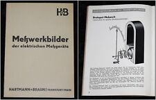 Hartmann braun meßwerkbilder gebraucht kaufen  Berlin