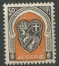 Algerie 255 charniere d'occasion  Marsac-sur-l'Isle