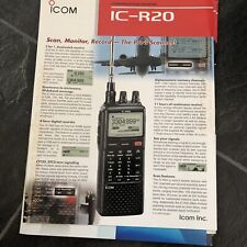 Icom r20 scanning for sale  STANFORD-LE-HOPE