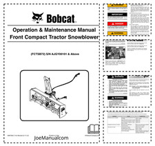 Bobcat Front Kompaktowy ciągnik Mocowanie odśnieżarki Obsługa i konserwacja ..., używany na sprzedaż Bobcat Front Kompaktowy ciągnik Mocowanie odśnieżarki Obsługa i konserwacja ..., używany na sprzedaż  PL