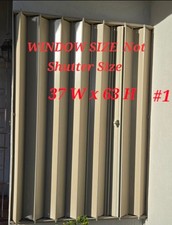 Hurricane shutters accordion for sale  Miami