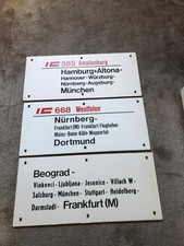 Zuglaufschild set große gebraucht kaufen  Wallenhorst