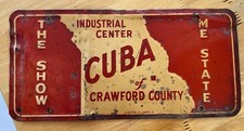 License plate cuba for sale  Cuba