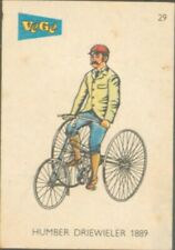 Cubierta De Libro De Partida De Bicicleta VeGe~Humber Driewieler 1889 comprar usado  Enviando para Brazil